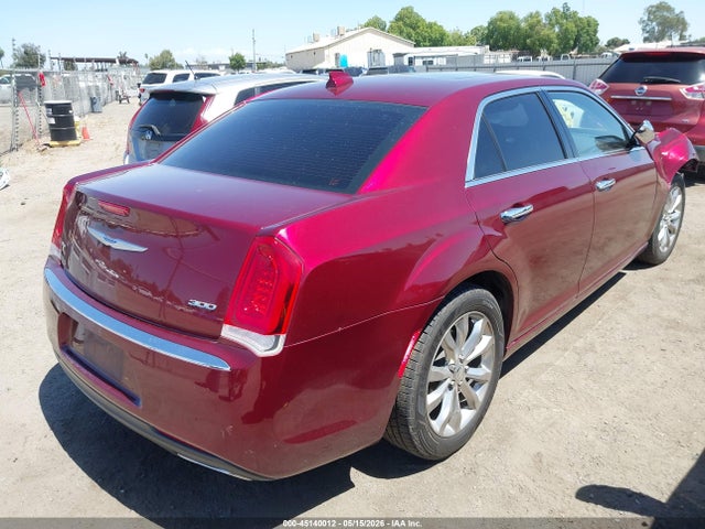 2019 Chrysler 300 Limited Awd მანქანა იყიდება აუქციონზე, vin: 2C3CCAKG0KH631595, აუქციონის ნომერი: 45140012