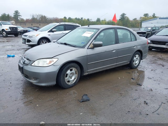 2005 Honda Civic Hybrid მანქანა იყიდება აუქციონზე, vin: JHMES96675S021177, აუქციონის ნომერი: 45140040