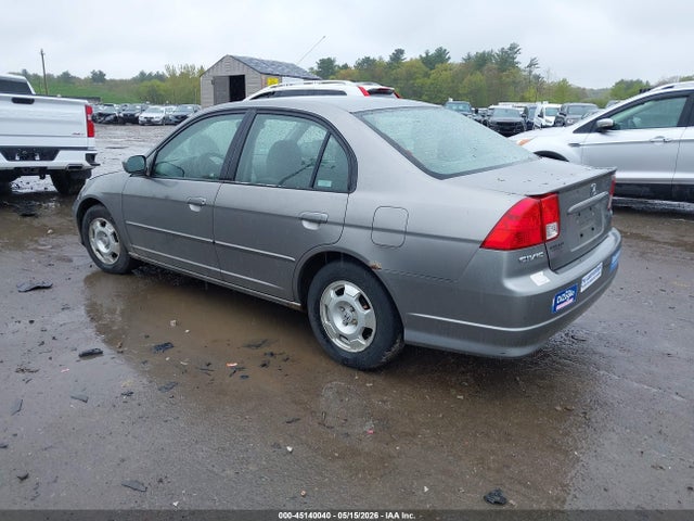 2005 Honda Civic Hybrid მანქანა იყიდება აუქციონზე, vin: JHMES96675S021177, აუქციონის ნომერი: 45140040