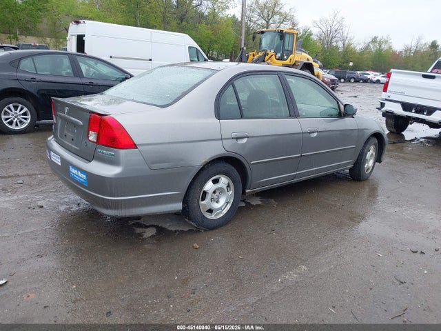 2005 Honda Civic Hybrid მანქანა იყიდება აუქციონზე, vin: JHMES96675S021177, აუქციონის ნომერი: 45140040