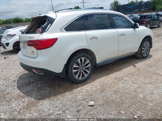 Продажа на аукционе авто 2014 Acura Mdx Technology Package, vin: 5FRYD4H44EB013301, номер лота: 45140049