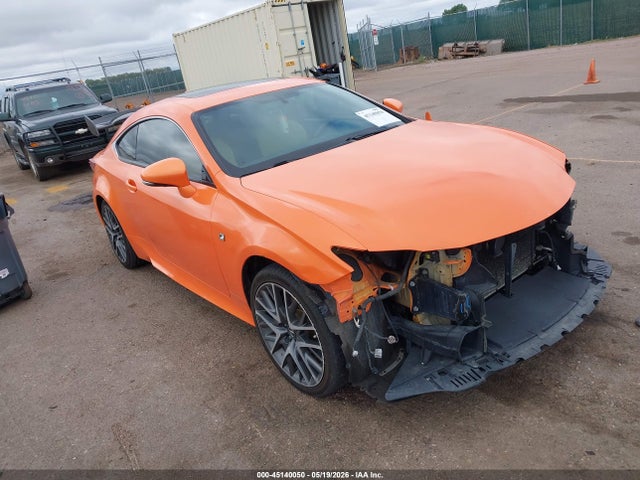 45140050 :رقم المزاد ، JTHSE5BC4F5005694 vin ، 2015 Lexus Rc 350 مزاد بيع