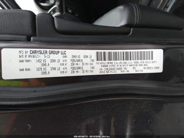 1C4RJEAG4EC144959 Jeep Grand Cherokee Laredo