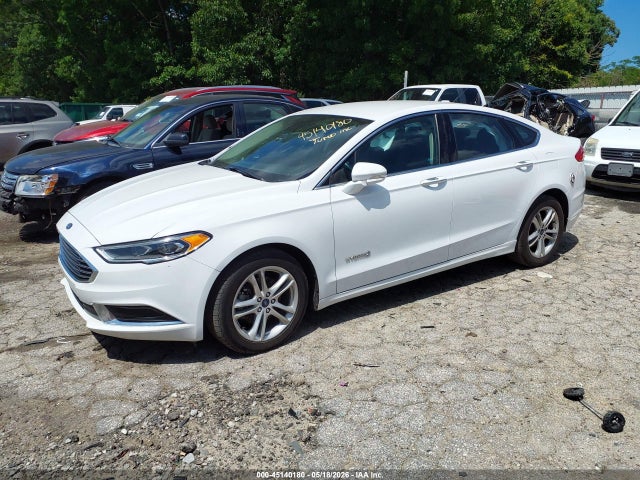 45140180 :رقم المزاد ، 3FA6P0LU9JR172040 vin ، 2018 Ford Fusion Hybrid Se مزاد بيع