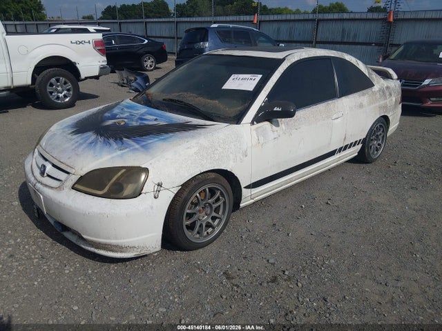 45140184 :رقم المزاد ، 1HGEM21991L107309 vin ، 2001 Honda Civic Ex مزاد بيع