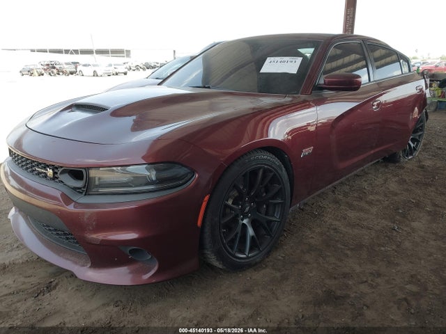 45140193 :رقم المزاد ، 2C3CDXGJ8KH696599 vin ، 2019 Dodge Charger Scat Pack Rwd مزاد بيع