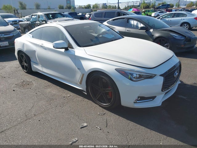 2017 Infiniti Q60 3.0t Premium მანქანა იყიდება აუქციონზე, vin: JN1EV7EKXHM360166, აუქციონის ნომერი: 45140304