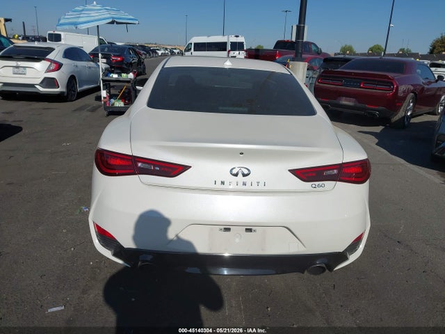 2017 Infiniti Q60 3.0t Premium მანქანა იყიდება აუქციონზე, vin: JN1EV7EKXHM360166, აუქციონის ნომერი: 45140304