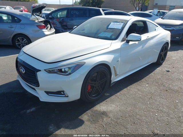 2017 Infiniti Q60 3.0t Premium მანქანა იყიდება აუქციონზე, vin: JN1EV7EKXHM360166, აუქციონის ნომერი: 45140304