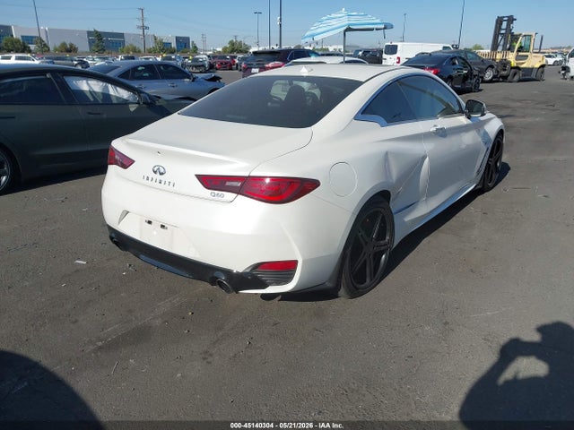 2017 Infiniti Q60 3.0t Premium მანქანა იყიდება აუქციონზე, vin: JN1EV7EKXHM360166, აუქციონის ნომერი: 45140304