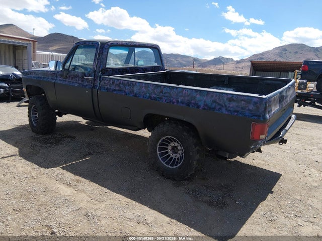 1987 Chevrolet V20 მანქანა იყიდება აუქციონზე, vin: 1GCGV24K0HJ147531, აუქციონის ნომერი: 45140369
