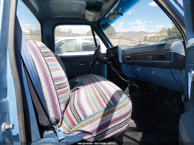 1987 Chevrolet V20 მანქანა იყიდება აუქციონზე, vin: 1GCGV24K0HJ147531, აუქციონის ნომერი: 45140369