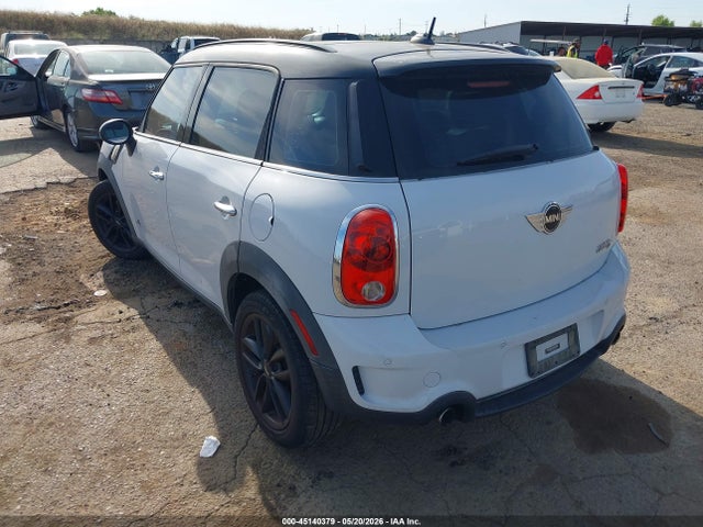 2013 Mini Countryman Cooper S მანქანა იყიდება აუქციონზე, vin: WMWZC5C53DWP30147, აუქციონის ნომერი: 45140379