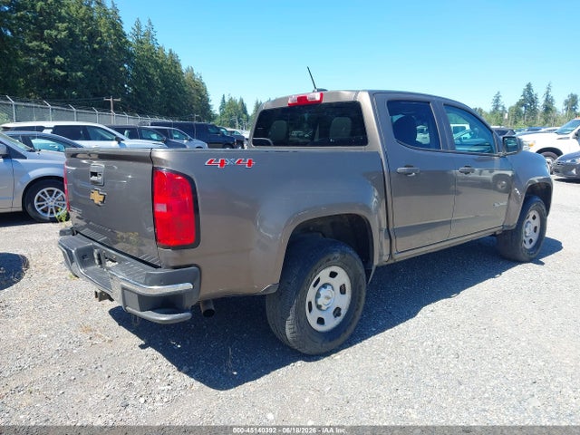 Aukcja sprzedaży 2016 Chevrolet Colorado Wt, vin: 1GCGTBE30G1317785, numer aukcji: 45140392