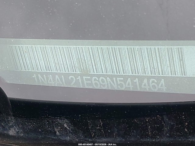 45140407 :رقم المزاد ، 1N4AL21E69N541464 vin ، 2009 Nissan Altima 2.5 S مزاد بيع