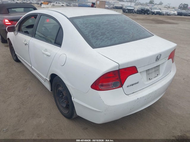 45140426 :رقم المزاد ، 2HGFA16548H356685 vin ، 2008 Honda Civic Lx مزاد بيع
