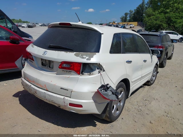 45140437 :رقم المزاد ، 5J8TB18288A001908 vin ، 2008 Acura Rdx مزاد بيع