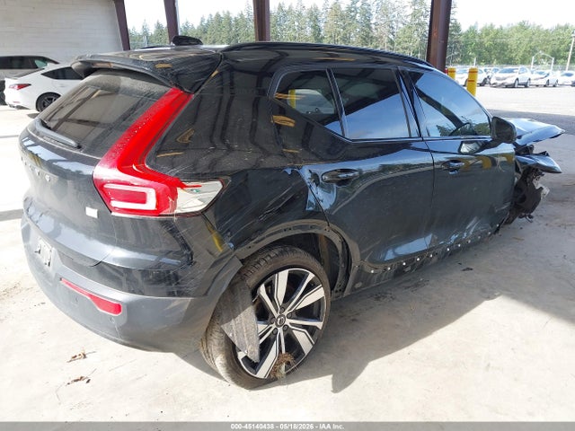 Продаж на аукціоні авто 2022 Volvo Xc40 Recharge Pure Electric P8 Twin Plus, vin: YV4ED3UR9N2713766, номер лоту: 45140438