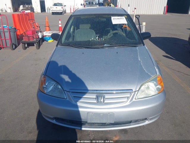 45140443 :رقم المزاد ، 1HGES16512L080839 vin ، 2002 Honda Civic Lx مزاد بيع