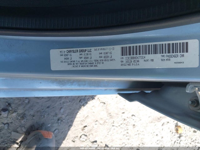 Продажа на аукционе авто 2014 Chrysler 200 Touring, vin: 1C3CCBBBXEN171514, номер лота: 45140469
