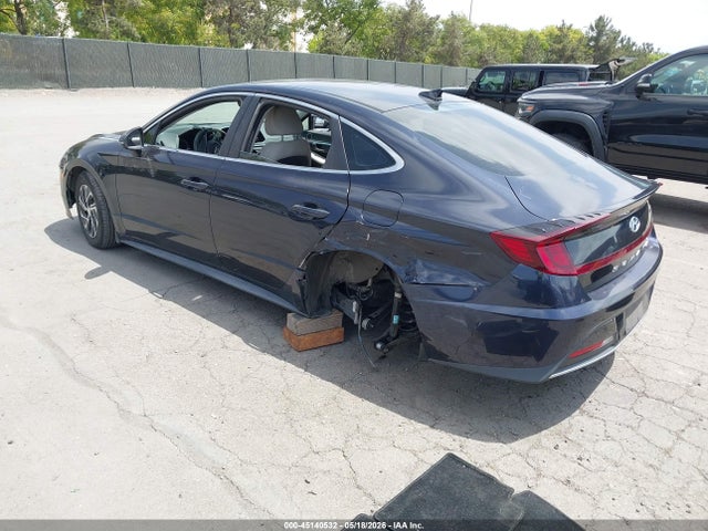 KMHL24JJ5LA009647 Hyundai Sonata Hybrid Blue