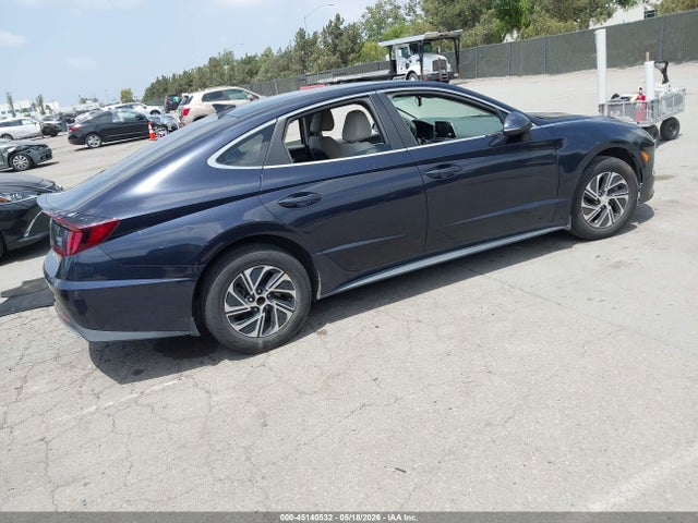 KMHL24JJ5LA009647 Hyundai Sonata Hybrid Blue
