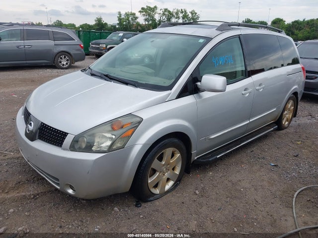 45140566 :رقم المزاد ، 5N1BV28U84N333192 vin ، 2004 Nissan Quest 3.5 Se مزاد بيع