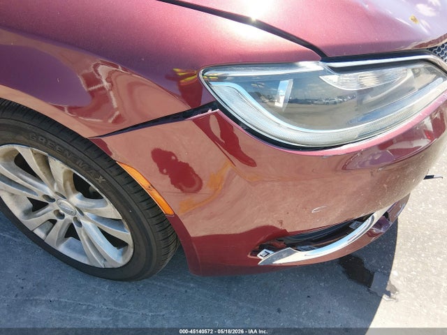 45140572 :رقم المزاد ، 1C3CCCAB4GN160907 vin ، 2016 Chrysler 200 Limited مزاد بيع