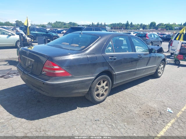 45140577 :رقم المزاد ، WDBNG75J7YA118028 vin ، 2000 Mercedes-benz S 500 مزاد بيع