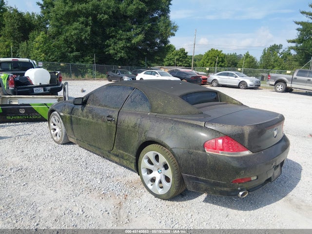 2006 Bmw 650i მანქანა იყიდება აუქციონზე, vin: WBAEK13446CN77381, აუქციონის ნომერი: 45140583