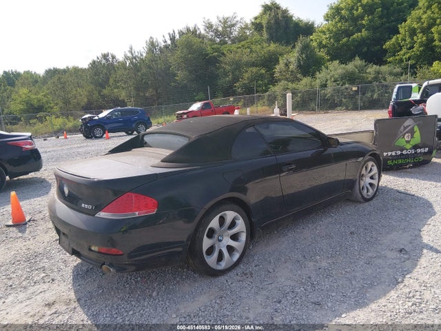 2006 Bmw 650i მანქანა იყიდება აუქციონზე, vin: WBAEK13446CN77381, აუქციონის ნომერი: 45140583