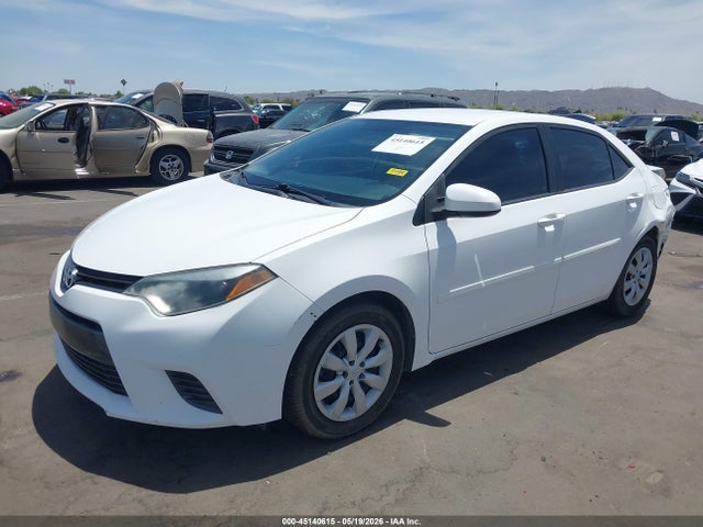 Aukcja sprzedaży 2016 Toyota Corolla Le, vin: 2T1BURHE9GC690655, numer aukcji: 45140615