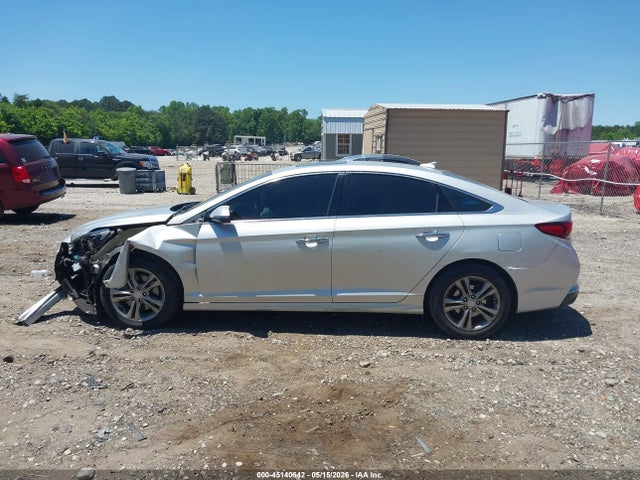 2018 Hyundai Sonata Limited მანქანა იყიდება აუქციონზე, vin: 5NPE34AFXJH614629, აუქციონის ნომერი: 45140642