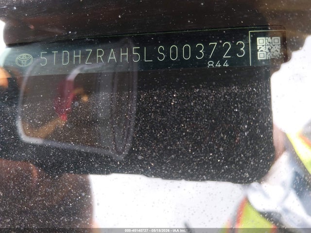 Toyota Highlander Xle 2020 5TDHZRAH5LS003723 Image 9