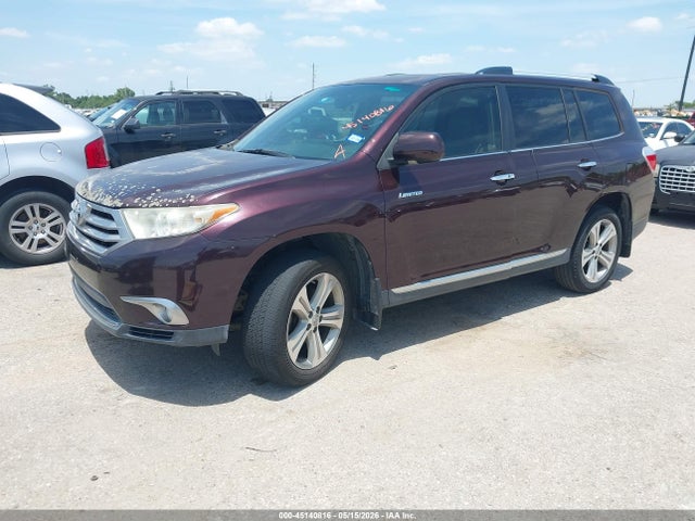 2012 Toyota Highlander Limited V6 მანქანა იყიდება აუქციონზე, vin: 5TDYK3EH2CS052969, აუქციონის ნომერი: 45140816