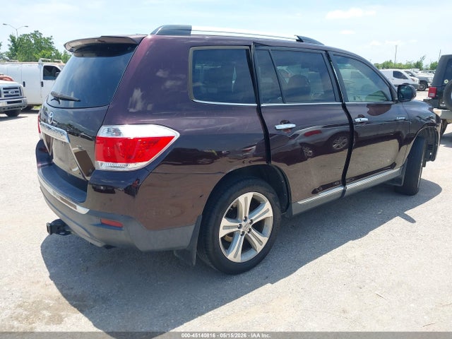 2012 Toyota Highlander Limited V6 მანქანა იყიდება აუქციონზე, vin: 5TDYK3EH2CS052969, აუქციონის ნომერი: 45140816