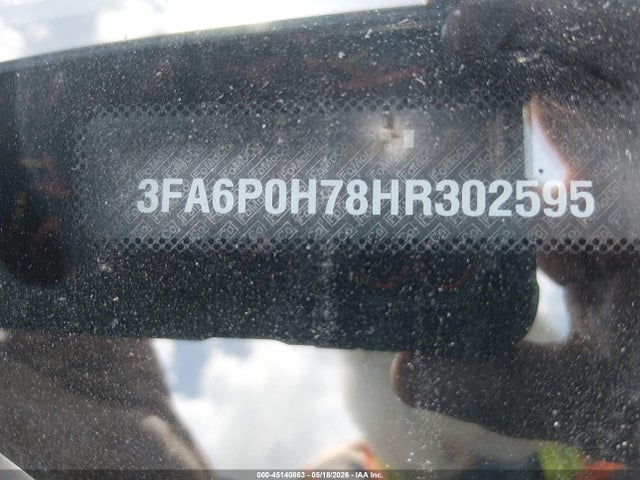 45140863 :رقم المزاد ، 3FA6P0H78HR302595 vin ، 2017 Ford Fusion Se مزاد بيع