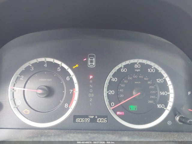 Aukcja sprzedaży 2011 Honda Accord 2.4 Lx, vin: 1HGCP2F39BA053039, numer aukcji: 45140878