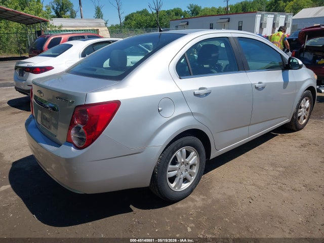 Aukcja sprzedaży 2013 Chevrolet Sonic Lt Auto, vin: 1G1JC5SH8D4160226, numer aukcji: 45140881