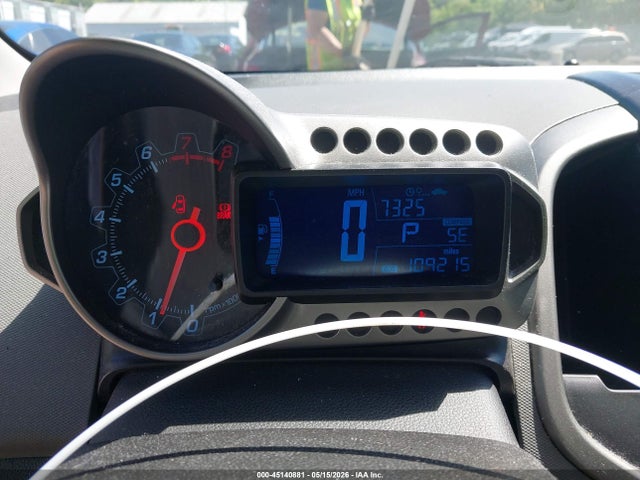Aukcja sprzedaży 2013 Chevrolet Sonic Lt Auto, vin: 1G1JC5SH8D4160226, numer aukcji: 45140881