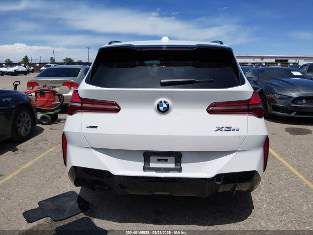 45140938 :رقم المزاد ، 5UX53GP08S9132691 vin ، 2025 Bmw X3 30 Xdrive مزاد بيع