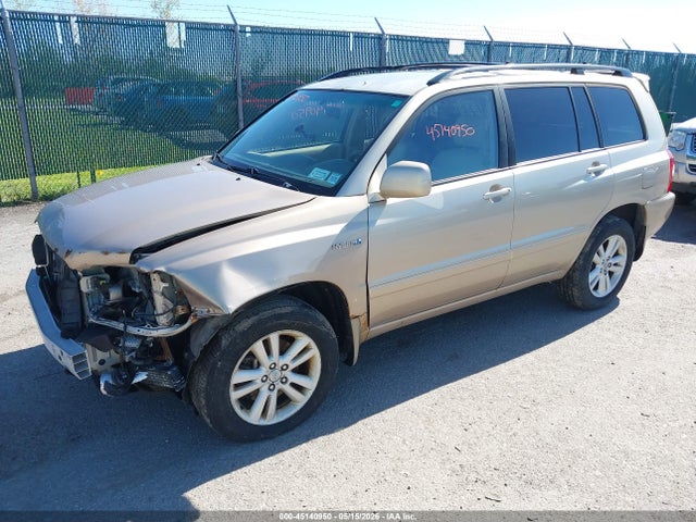 Aukcja sprzedaży 2006 Toyota Highlander Hybrid V6, vin: JTEEW21A360018942, numer aukcji: 45140950