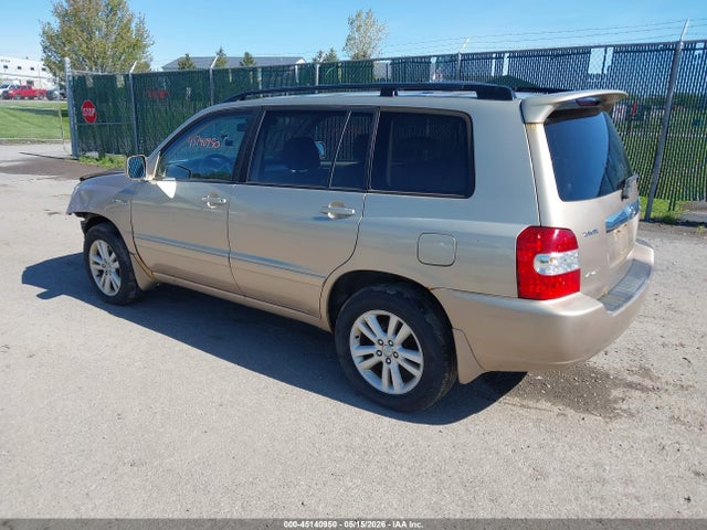 Aukcja sprzedaży 2006 Toyota Highlander Hybrid V6, vin: JTEEW21A360018942, numer aukcji: 45140950