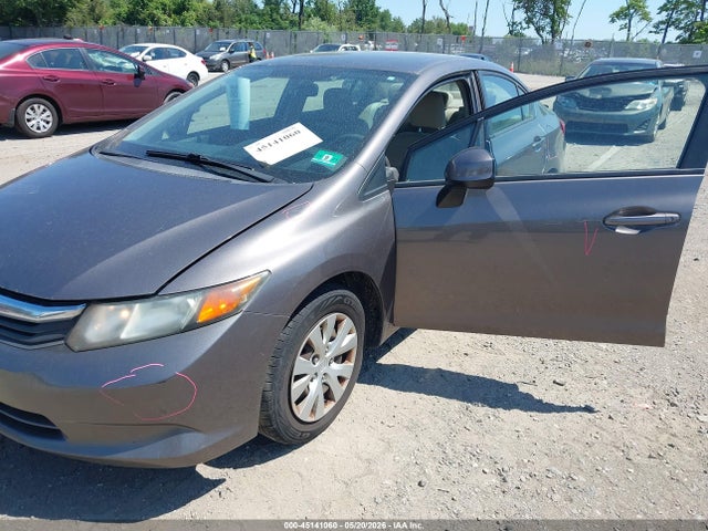 2012 Honda Civic Lx მანქანა იყიდება აუქციონზე, vin: 19XFB2F57CE377164, აუქციონის ნომერი: 45141060