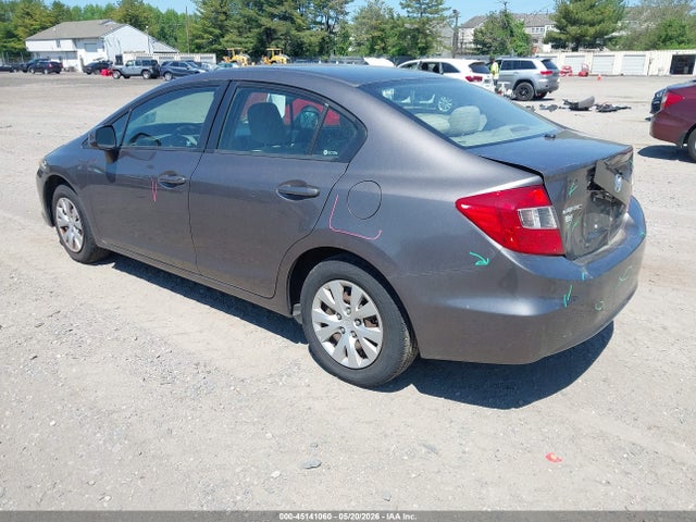 2012 Honda Civic Lx მანქანა იყიდება აუქციონზე, vin: 19XFB2F57CE377164, აუქციონის ნომერი: 45141060