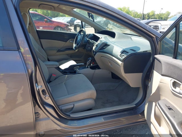 2012 Honda Civic Lx მანქანა იყიდება აუქციონზე, vin: 19XFB2F57CE377164, აუქციონის ნომერი: 45141060