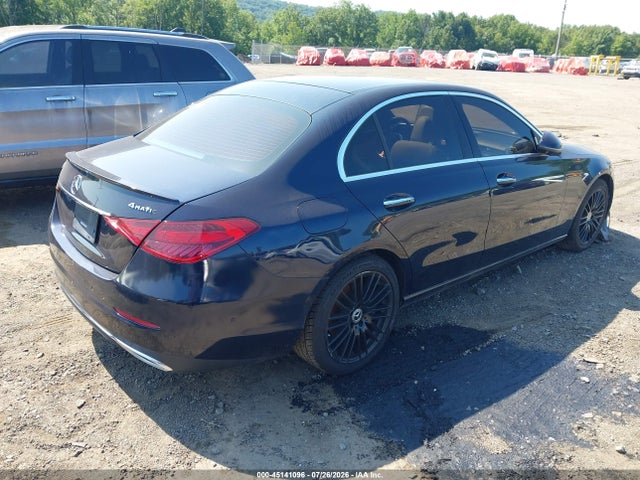 2022 Mercedes-benz C 300 4matic მანქანა იყიდება აუქციონზე, vin: W1KAF4HB5NR063815, აუქციონის ნომერი: 45141096