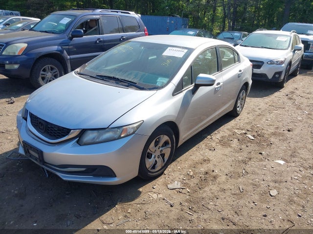 2015 Honda Civic Lx მანქანა იყიდება აუქციონზე, vin: 19XFB2F54FE252336, აუქციონის ნომერი: 45141099
