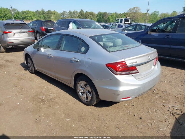 2015 Honda Civic Lx მანქანა იყიდება აუქციონზე, vin: 19XFB2F54FE252336, აუქციონის ნომერი: 45141099