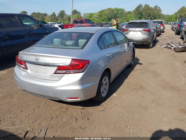 2015 Honda Civic Lx მანქანა იყიდება აუქციონზე, vin: 19XFB2F54FE252336, აუქციონის ნომერი: 45141099